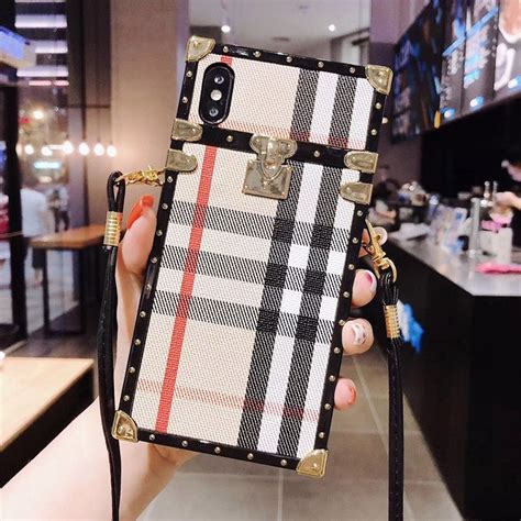 fake burberry cell phone case|burberry phone case with strap.